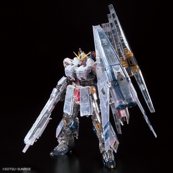 FA-93HWS ν Gundam Heavy Weapons System Type (Clear Color), CCA-MSV, Bandai Spirits, Model Kit, 1/144